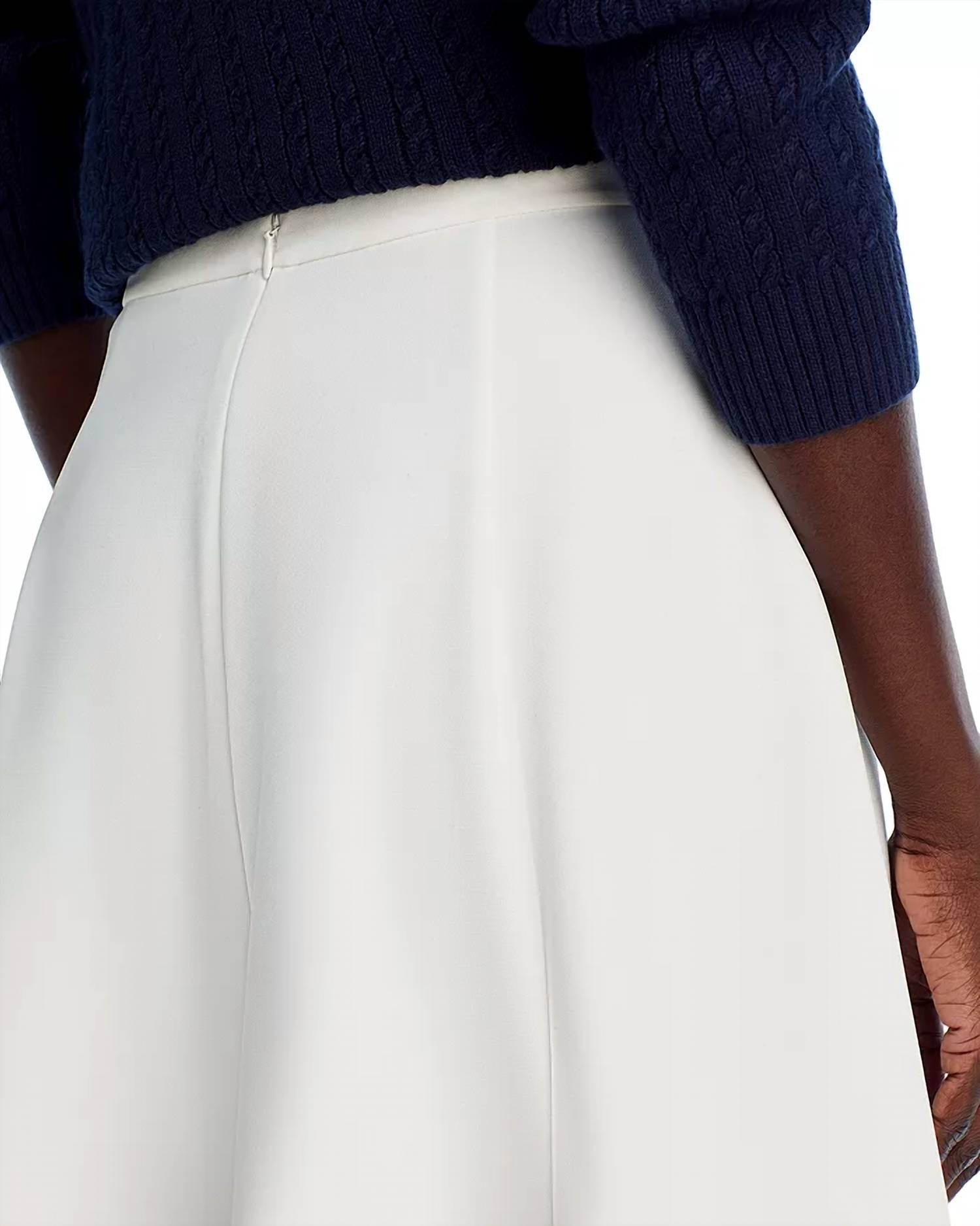Theory - Full Round Midi Skirt - clothing - knee - length - skirts - midi