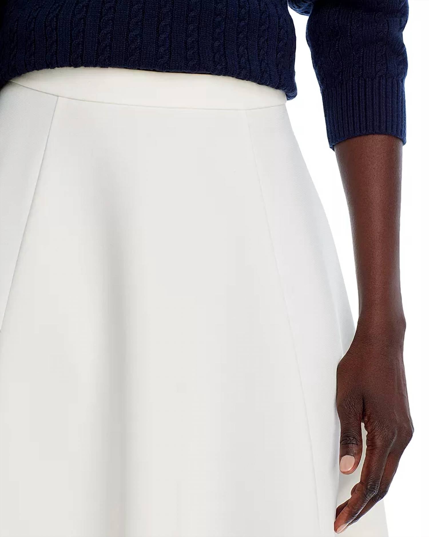 Theory - Full Round Midi Skirt - clothing - knee - length - skirts - midi