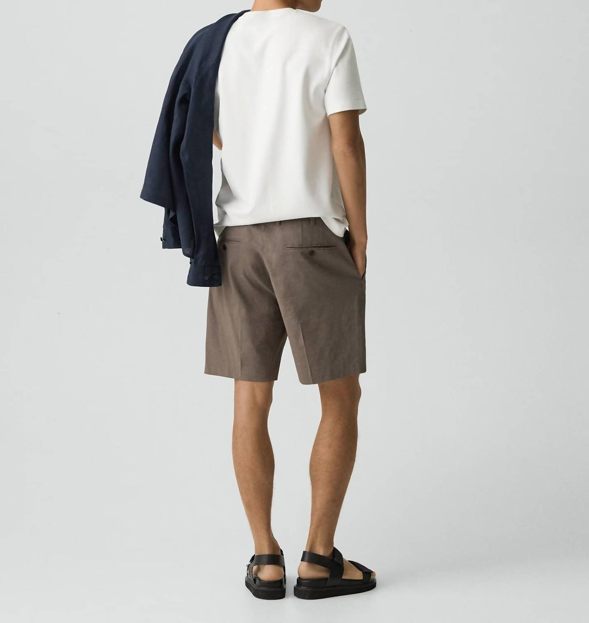 Theory - Good Linen Standard Shorts