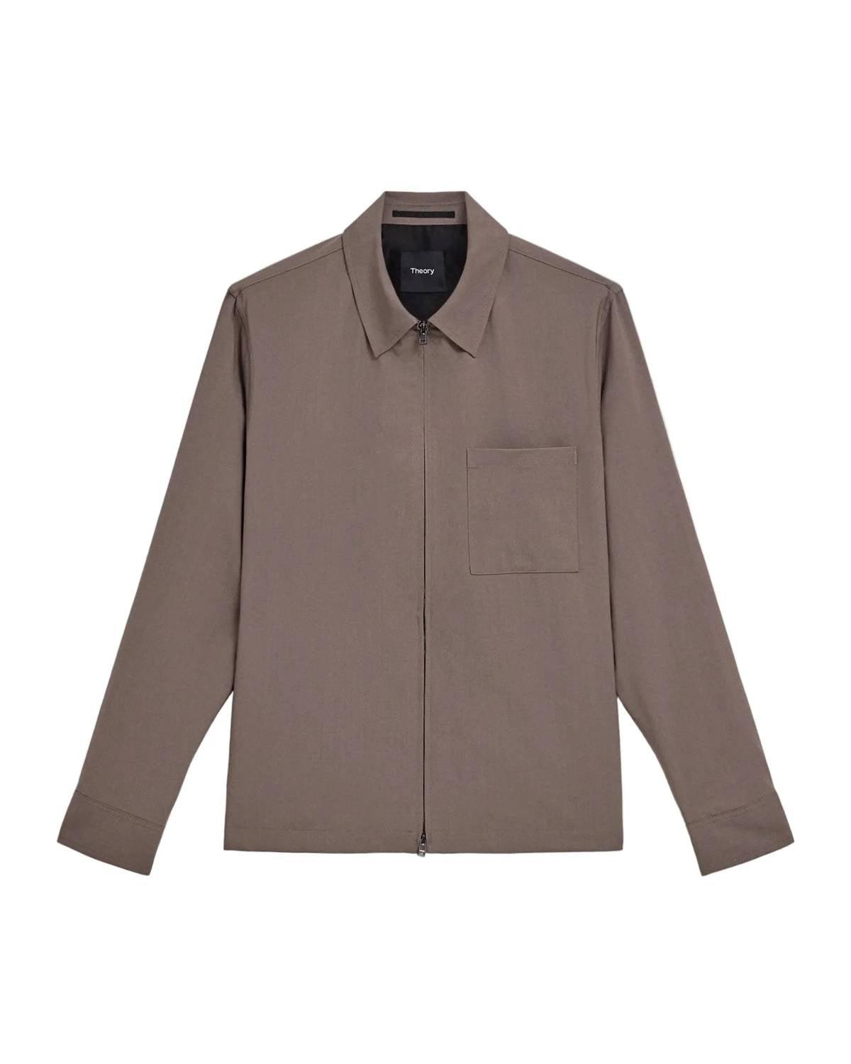 Theory - Mod Long Sleeve Overshirt
