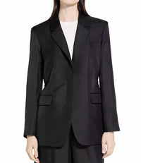 Theory - OVERSIZED SILK BLAZER