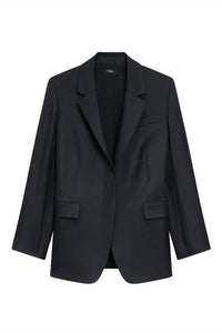Theory - OVERSIZED SILK BLAZER