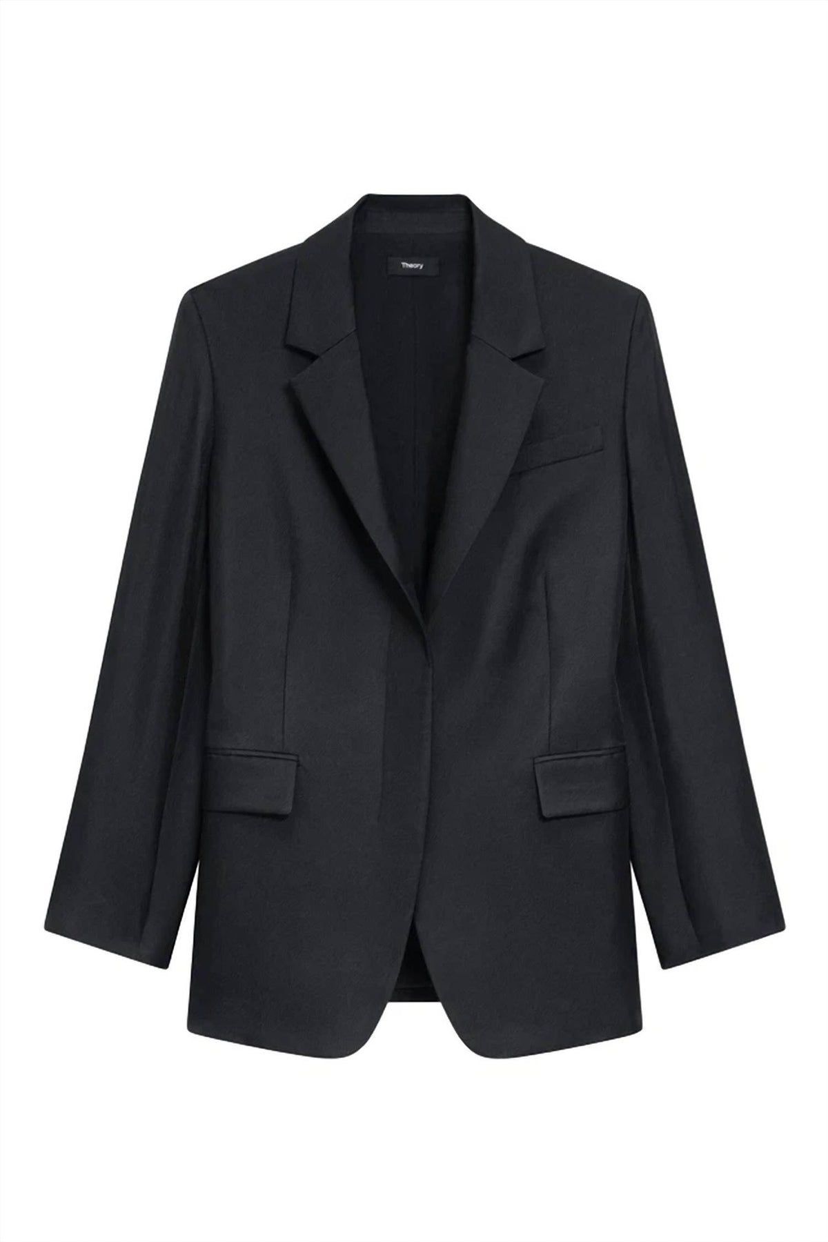 Theory - OVERSIZED SILK BLAZER