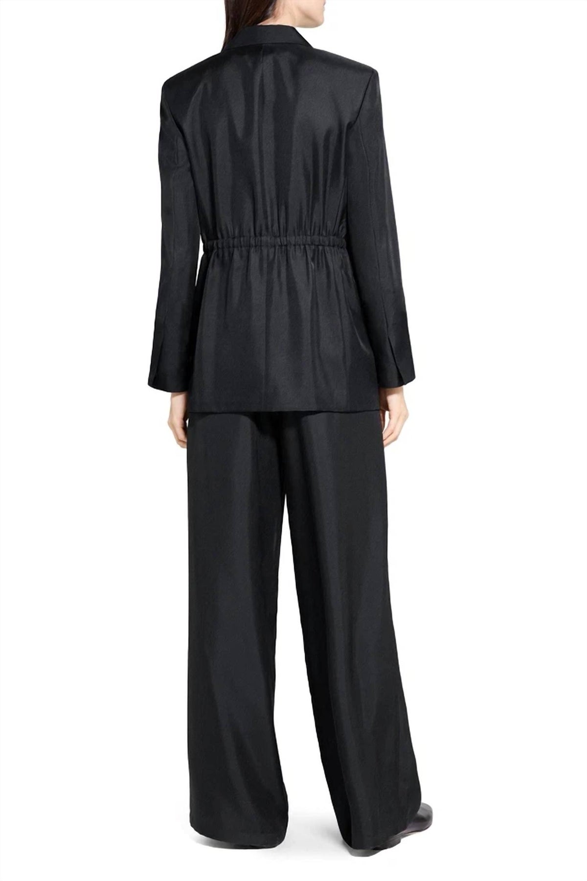 Theory - OVERSIZED SILK BLAZER