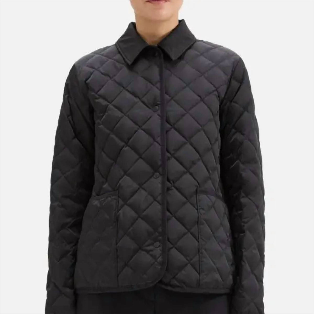 Theory - Quilted Shirt Jacket