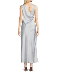 Theory - Scoop Neck Cowl Back Maxi Dress