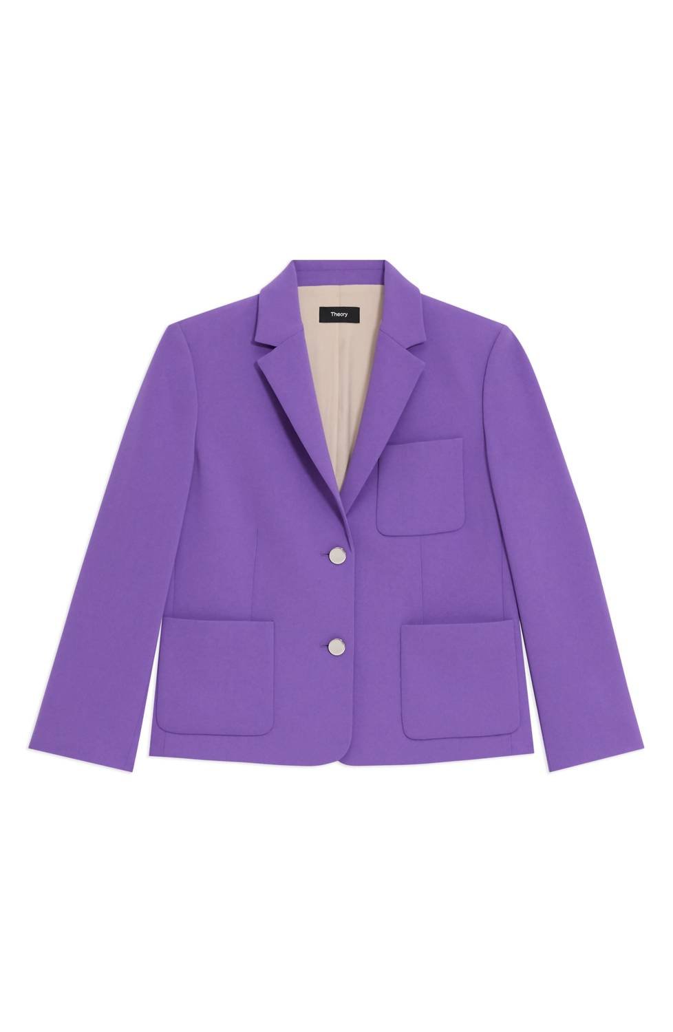 Theory - Shrunken Single Breasted Blazer - blazers - clothing - jackets