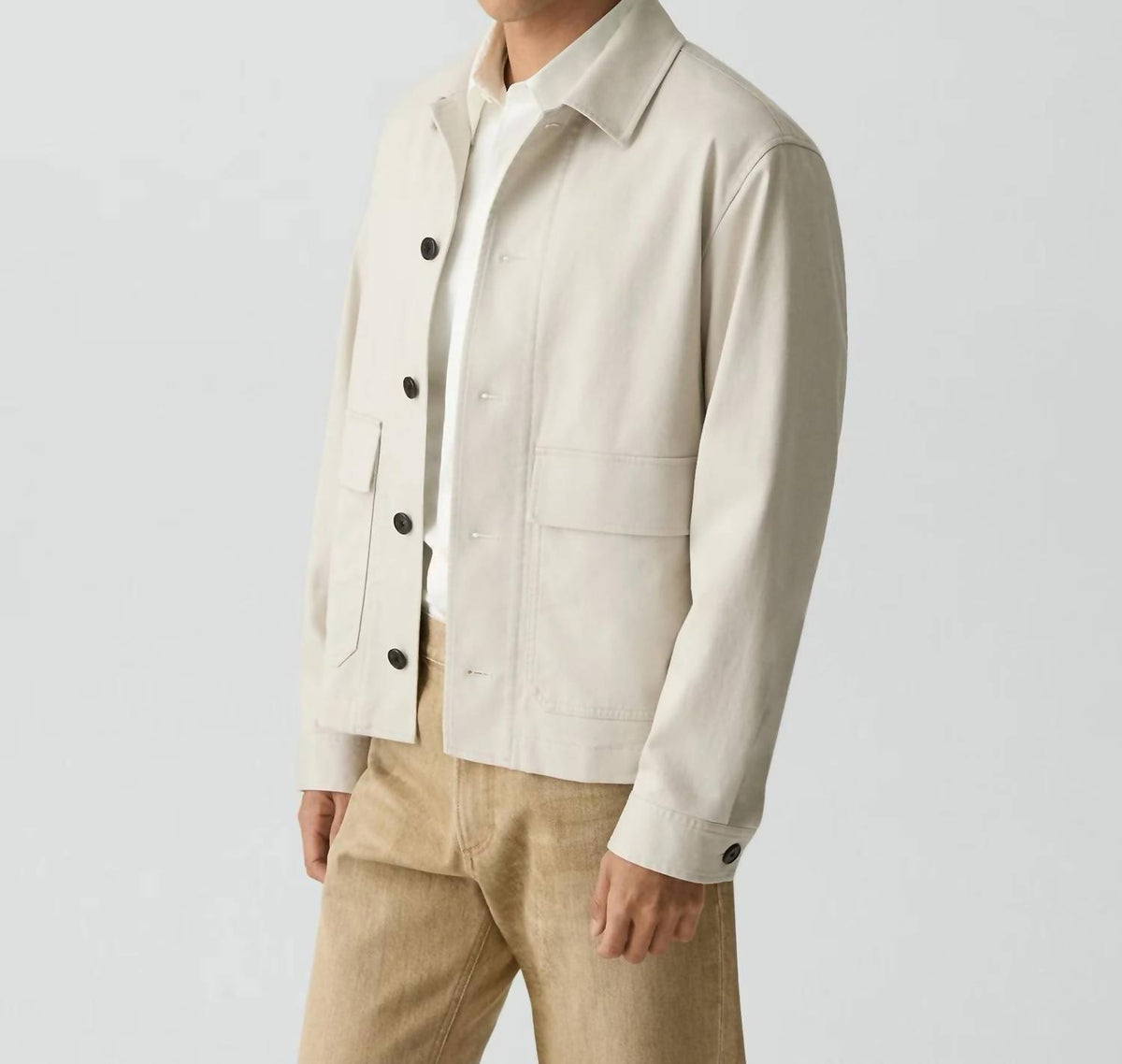 Theory - Single-breasted Button-up Jacket
