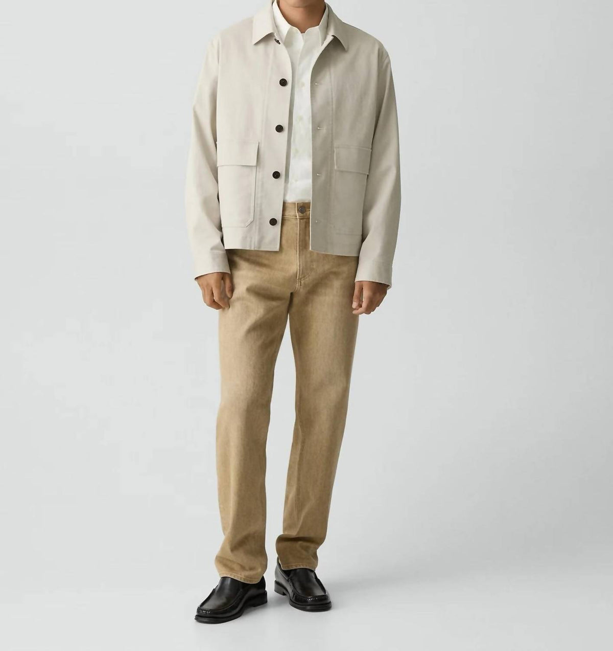 Theory - Single-breasted Button-up Jacket