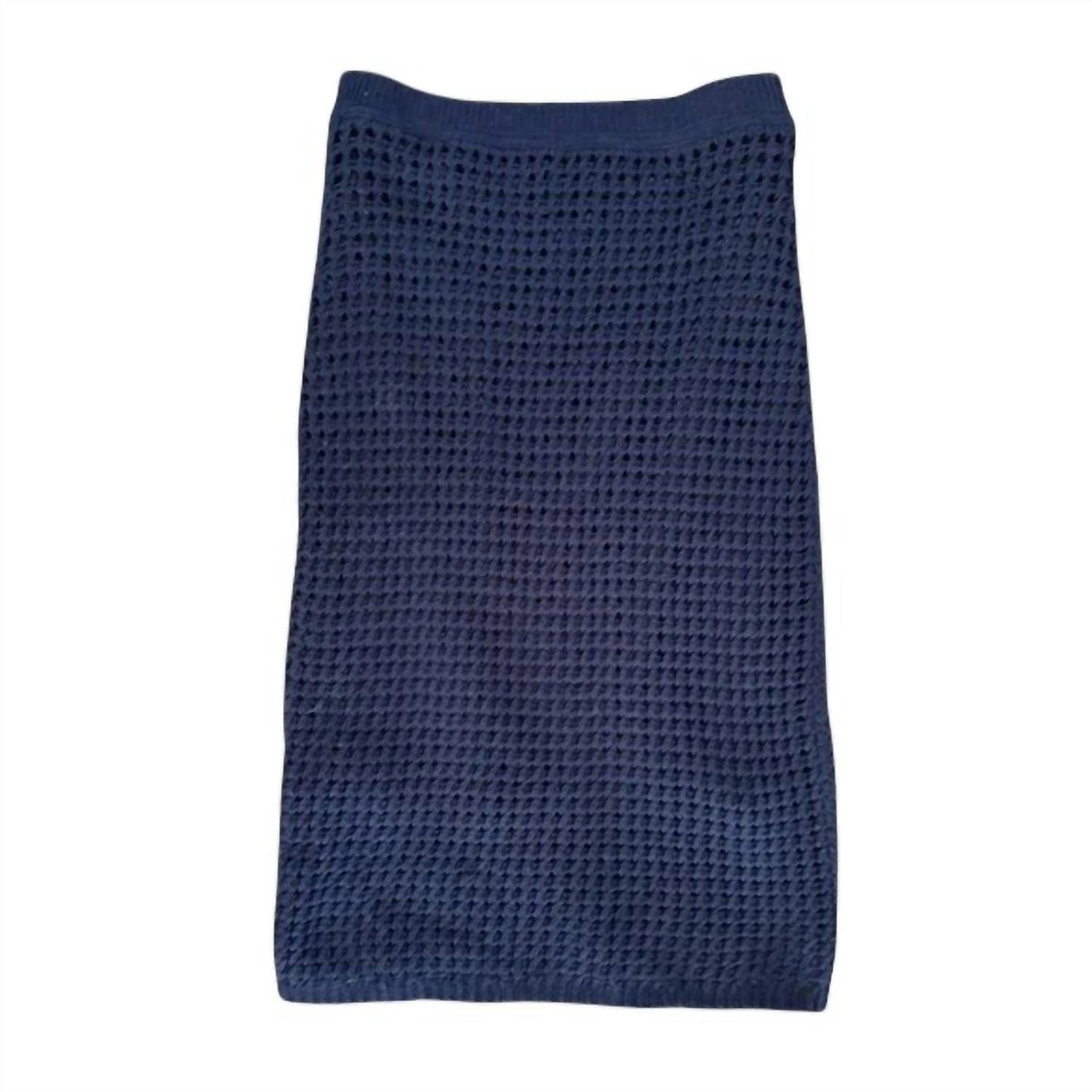 Theory - Textured Crochet Skirt