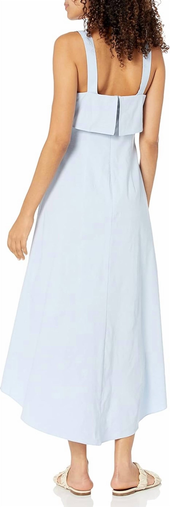 Theory - Women's Flap Midi Dress - blue - clothing - dresses