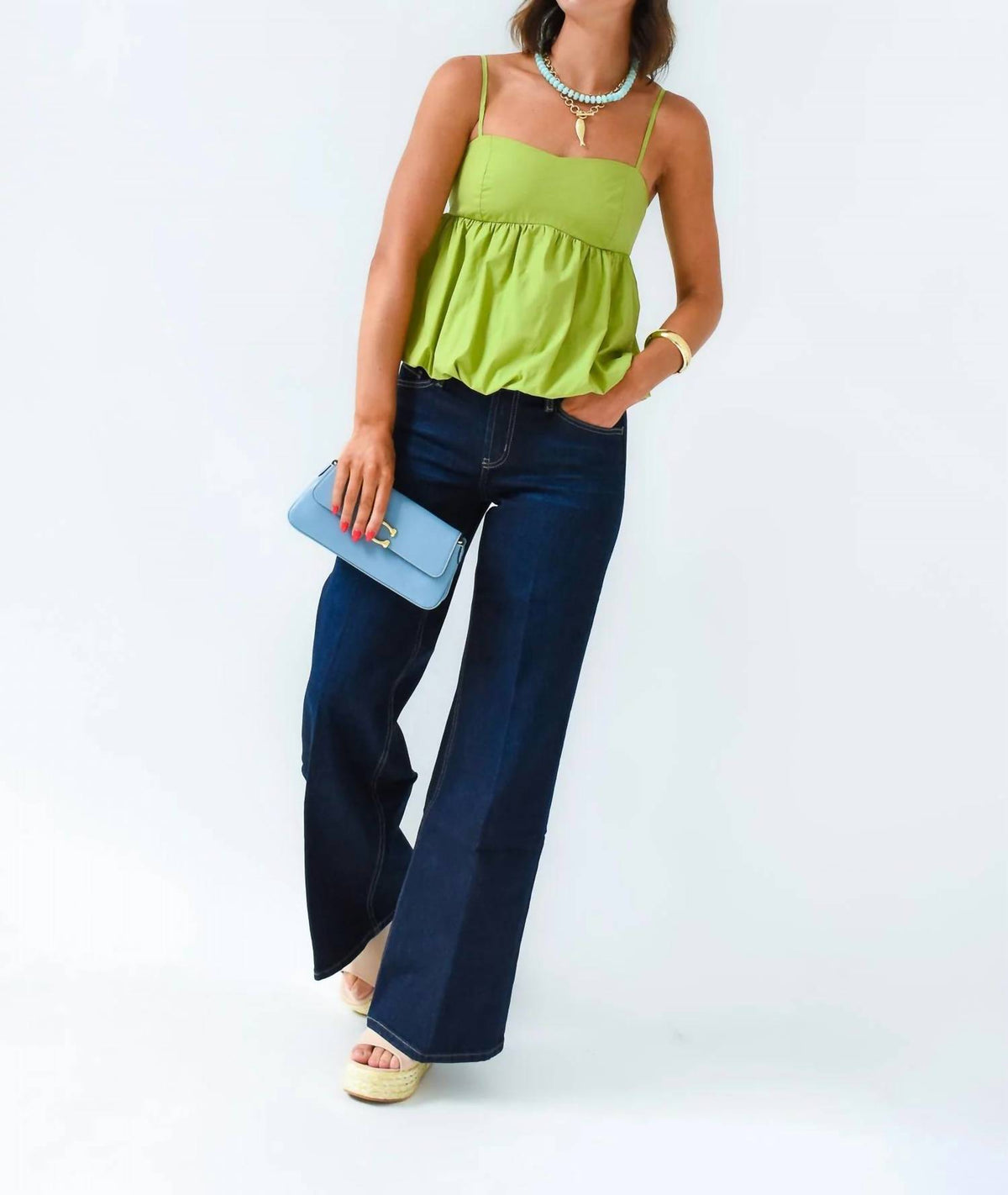 Things Between - Bubble Cami Top