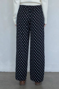 Things Between - Jemma Satin Polka Dot Pants