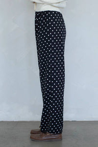 Things Between - Jemma Satin Polka Dot Pants