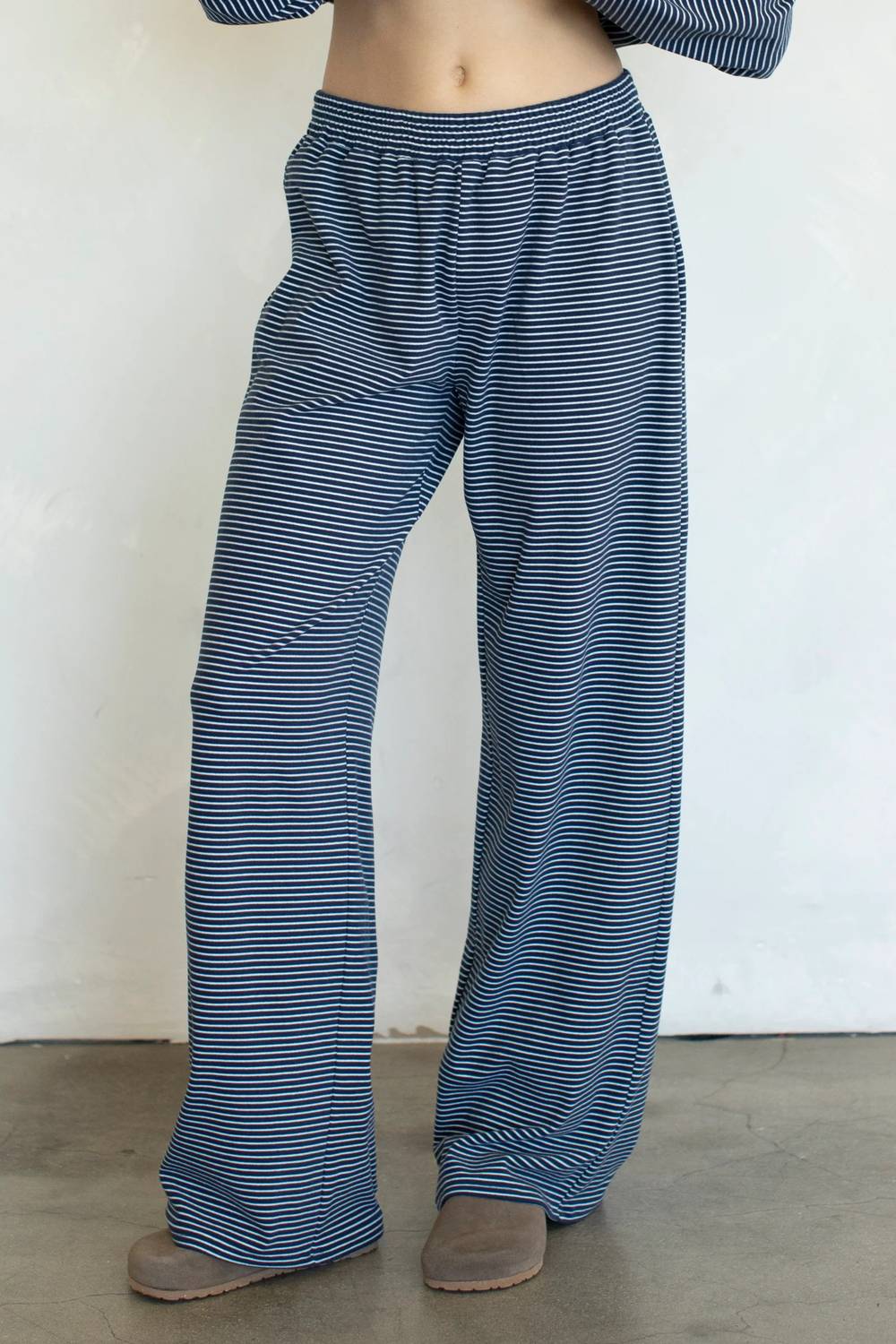 Things Between - Levi Striped Pants