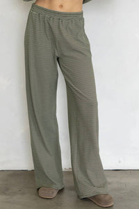 Things Between - Levi Striped Pants