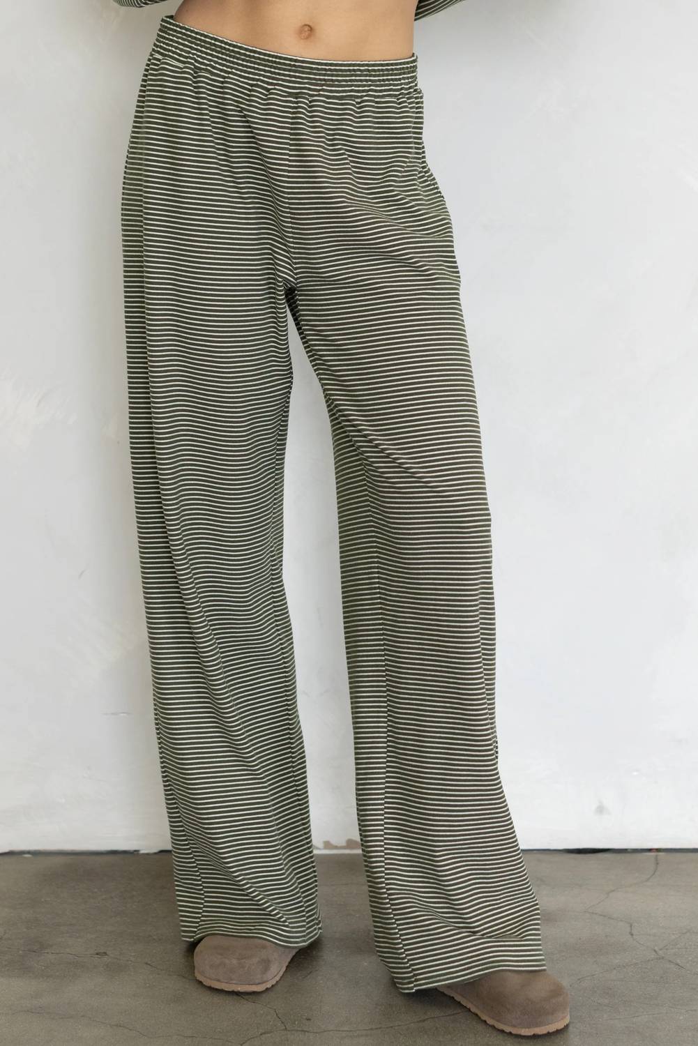 Things Between - Levi Striped Pants