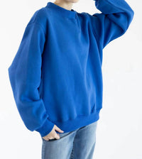 Things Between - Nelly Mock Neck Pullover Sweatshirt