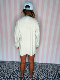Things Between - Striped Rib Lounge Top