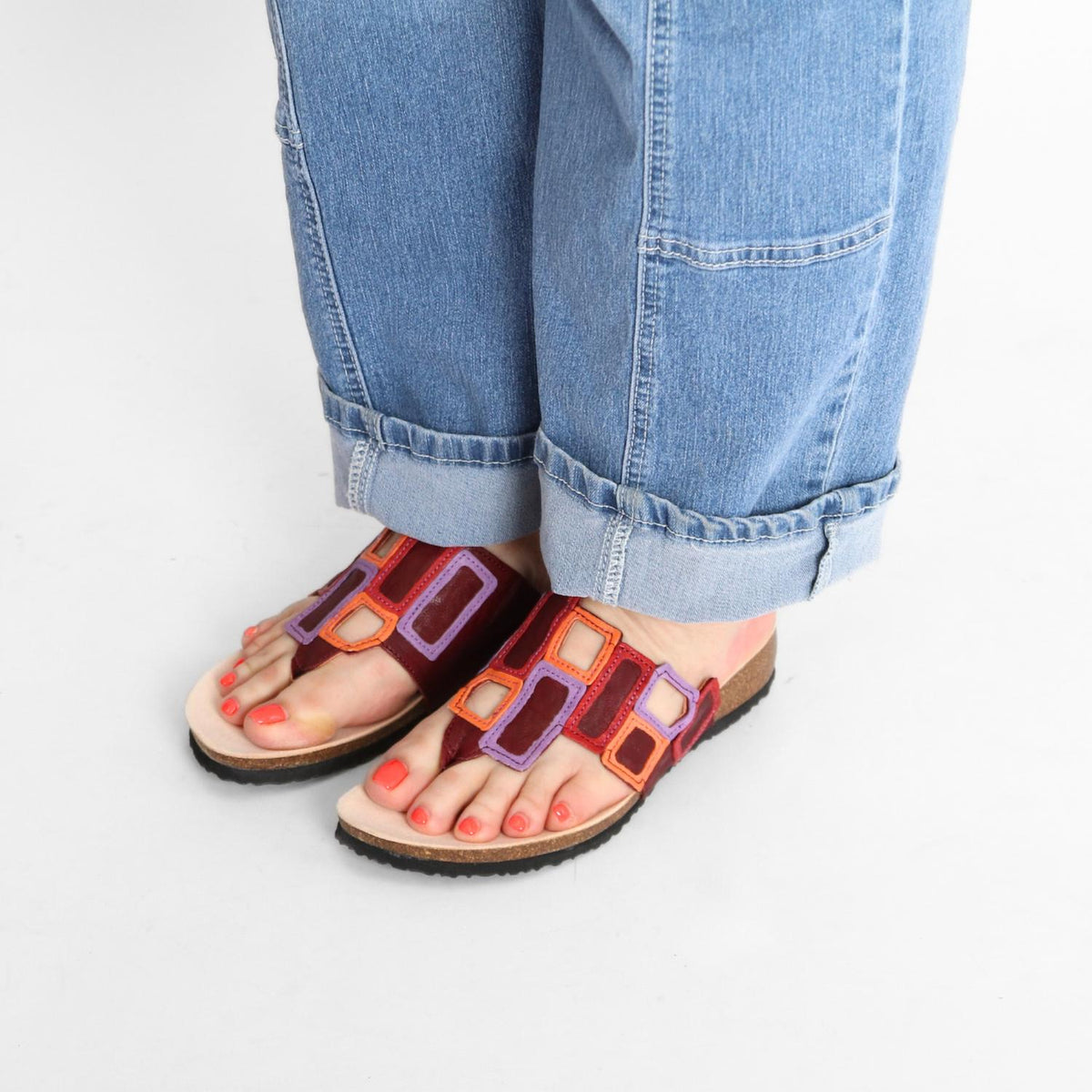 Think! - T-bar Sandals