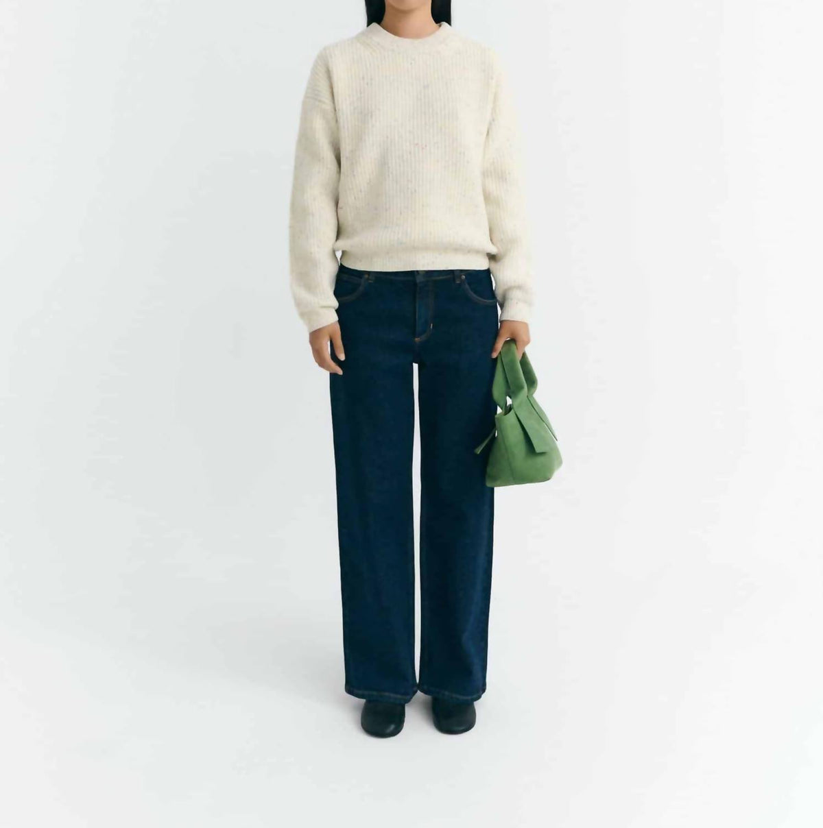 Thinking Mu - Carmen Confetti Wool Sweater