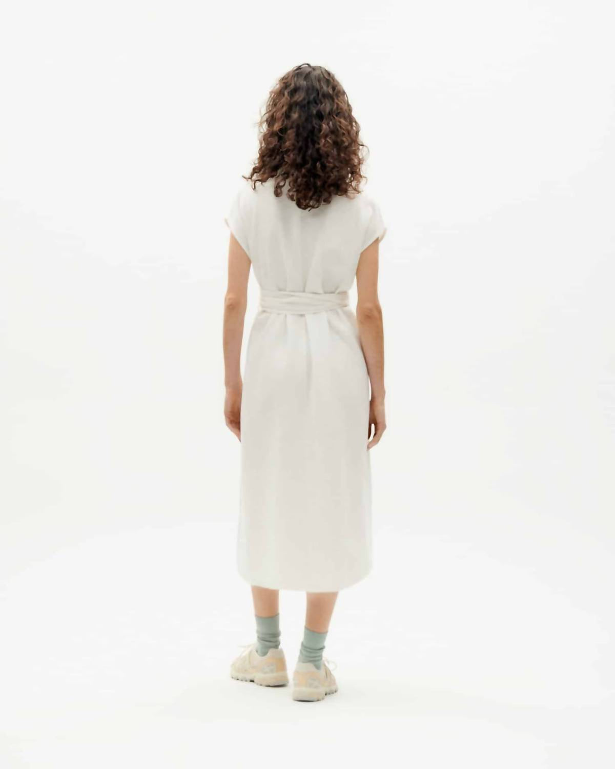 Thinking Mu - Loop Gretel Midi Dress