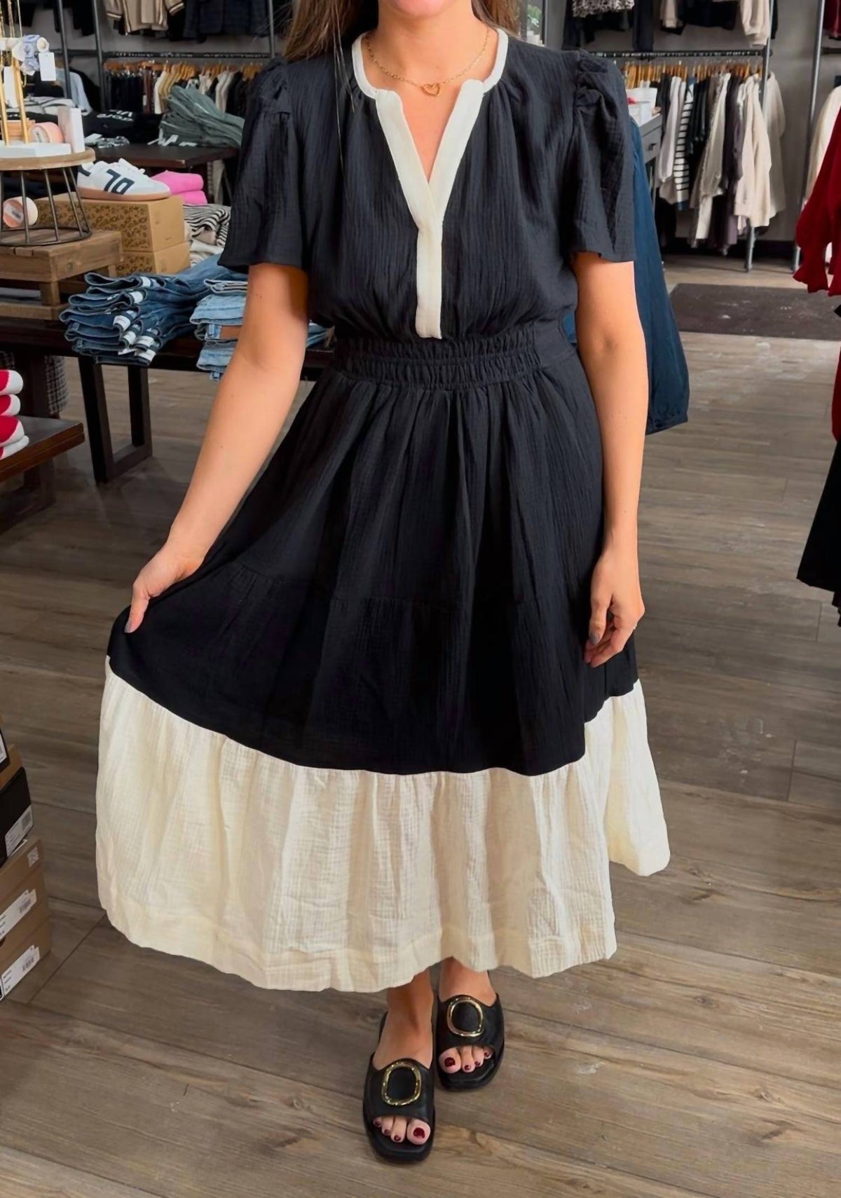 Thml - Abby Tiered Maxi Dress