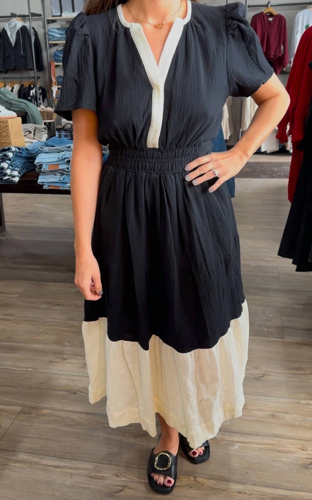 Thml - Abby Tiered Maxi Dress