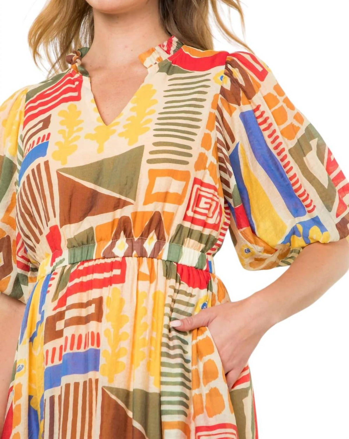 Thml - Abstract Print Dress
