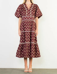 Thml - Adelyn Midi Print Dress