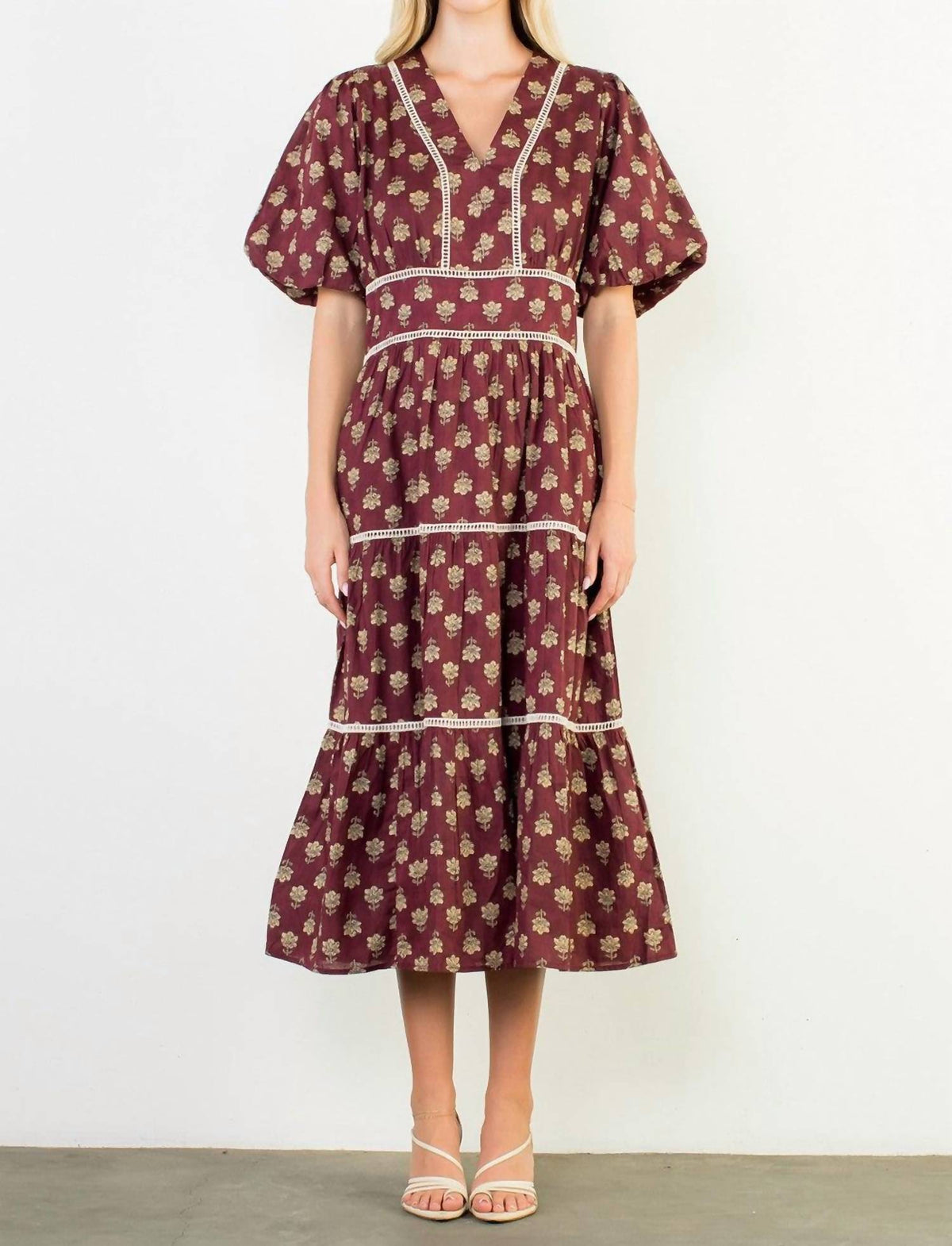 Thml - Adelyn Midi Print Dress