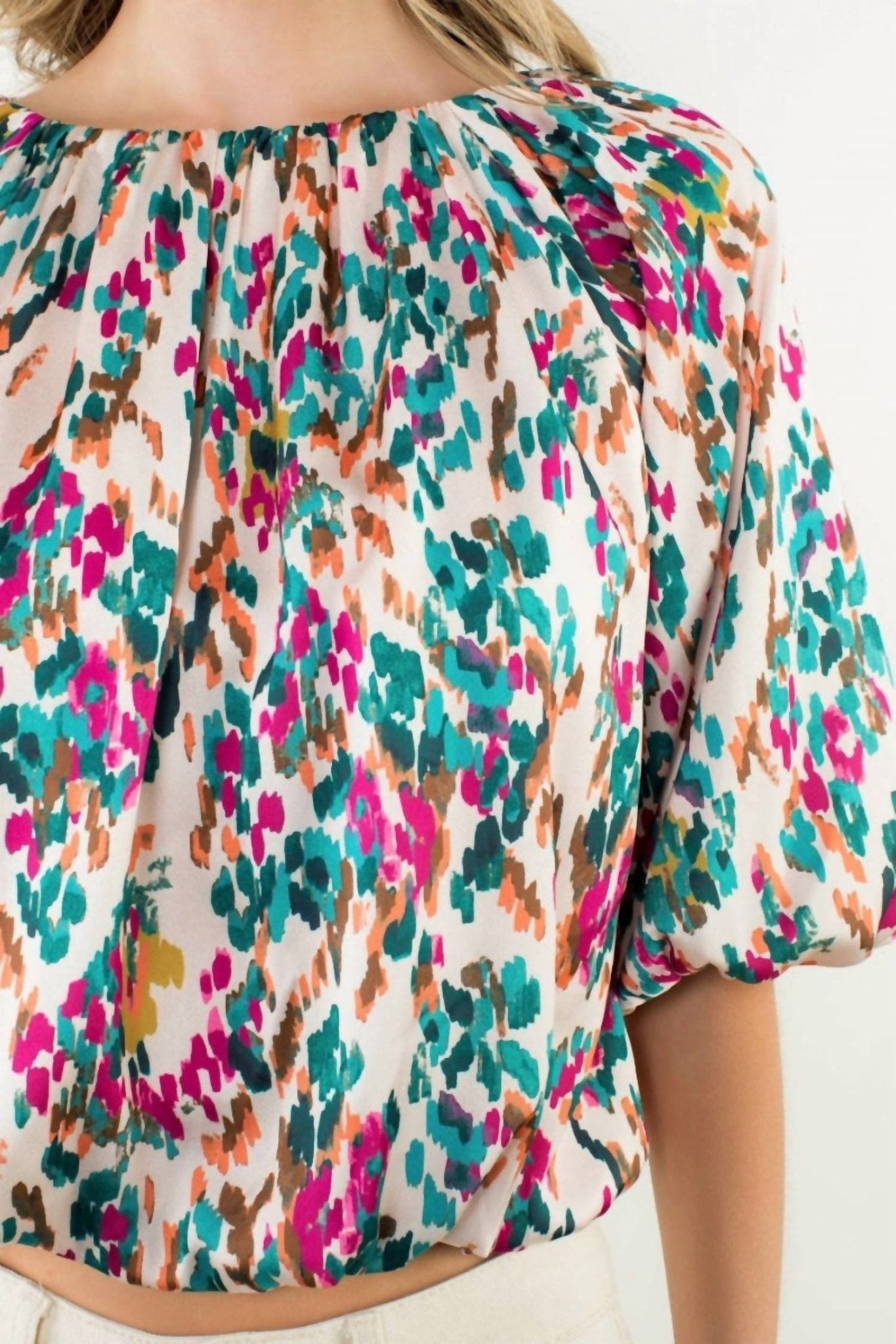 Thml - Arlington Floral Inspired Top - blouses - clothing - floral