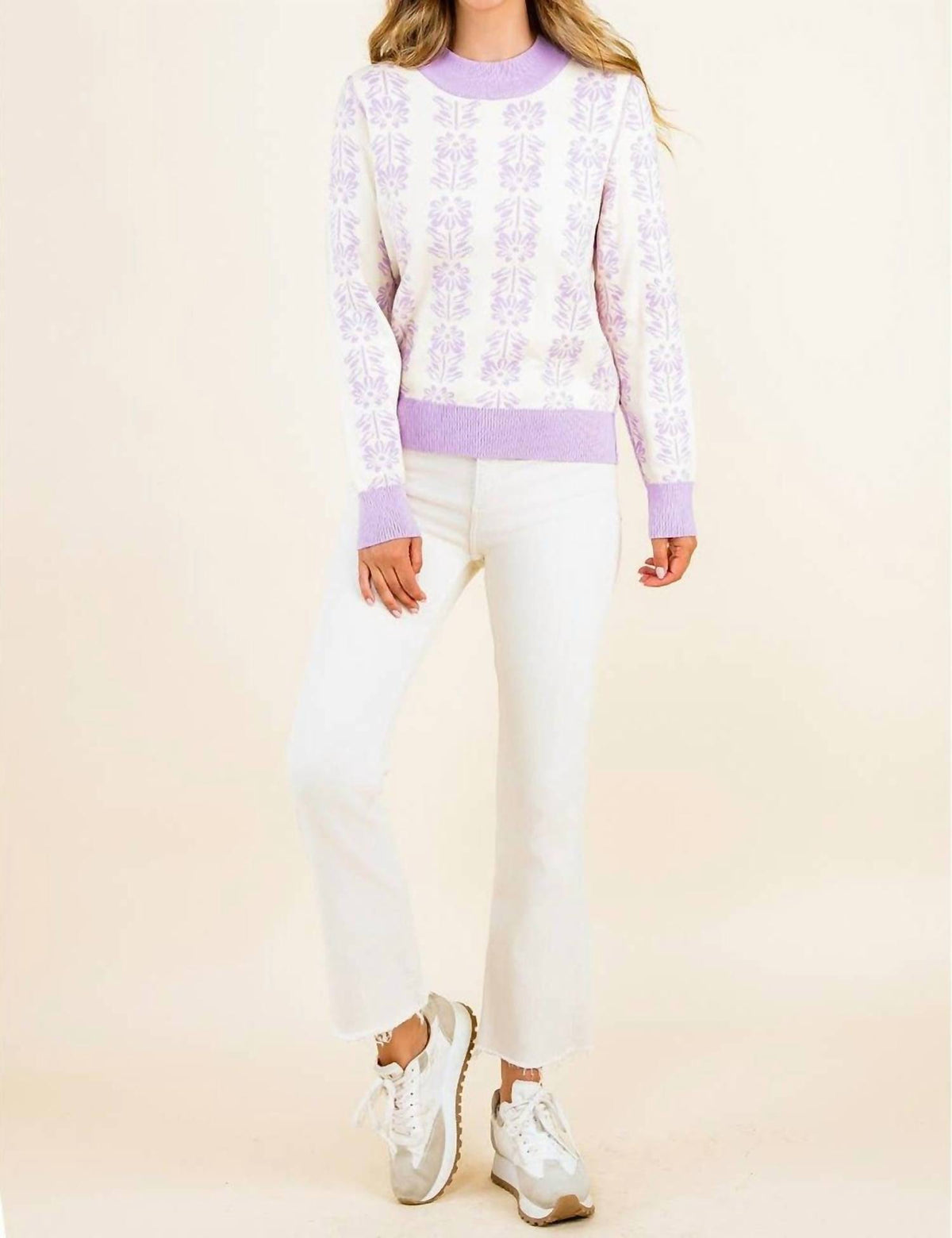 Thml - Cassidy Floral Sweater