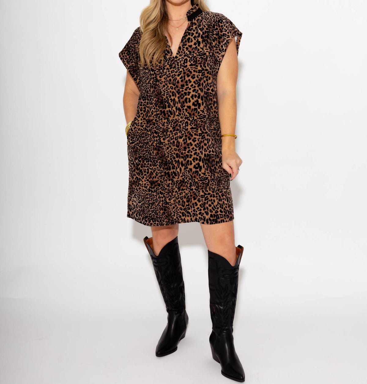 Thml - Cheetah Mini Dress