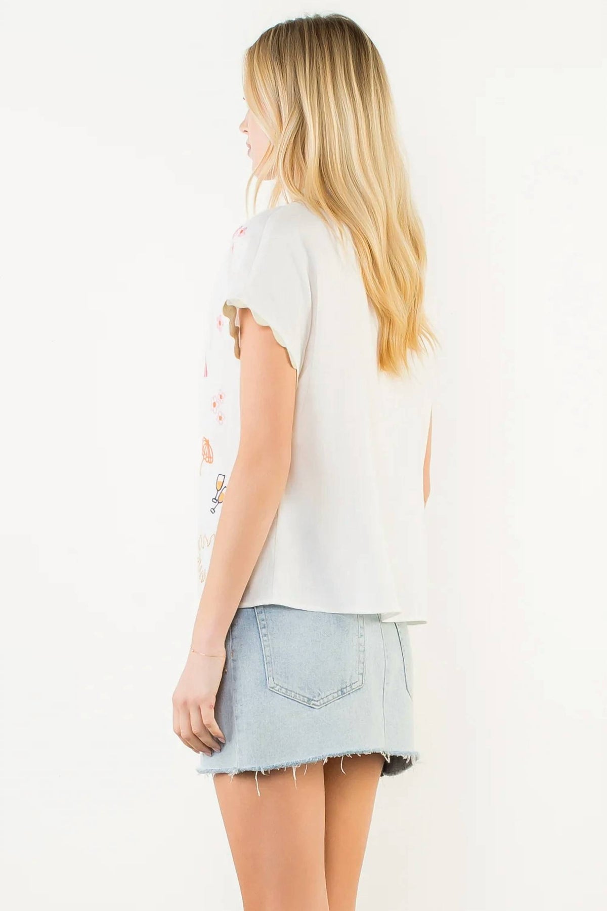 Thml - Coastal Stitch Top