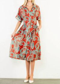 Thml - Collared Midi Sheer Dress