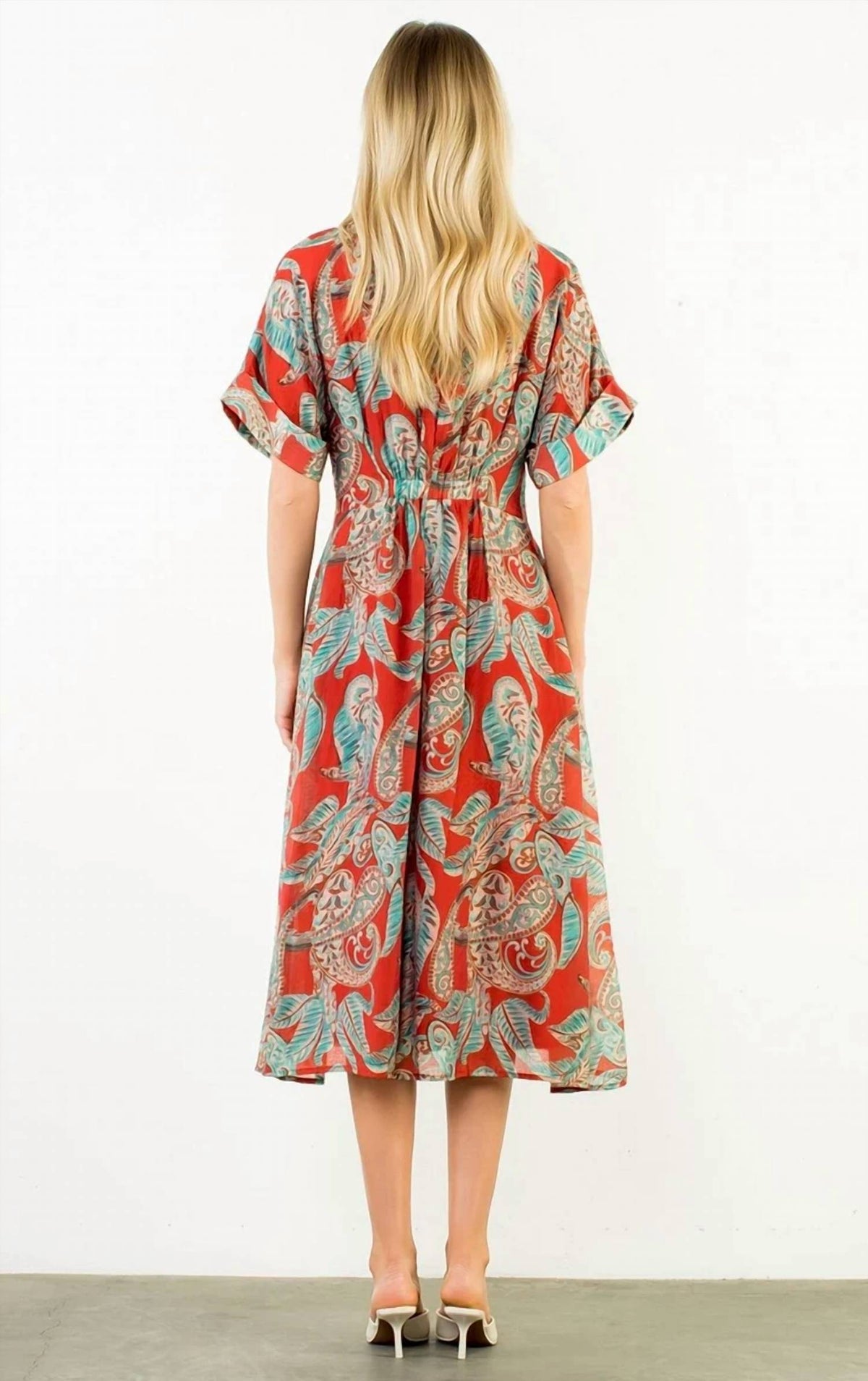 Thml - Collared Midi Sheer Dress