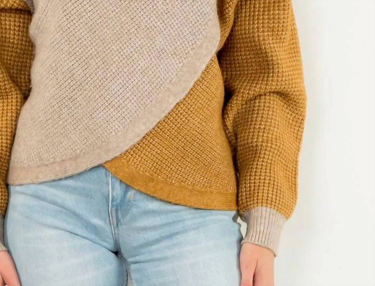 Thml - Colorblock Knit Sweater