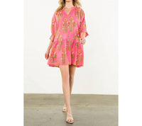 Thml - Ellen Flower Print Dress - clothing - collection:vacationdresses(Auto) - cotton - blend