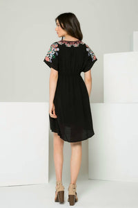 Thml - Embroidered Short Dress