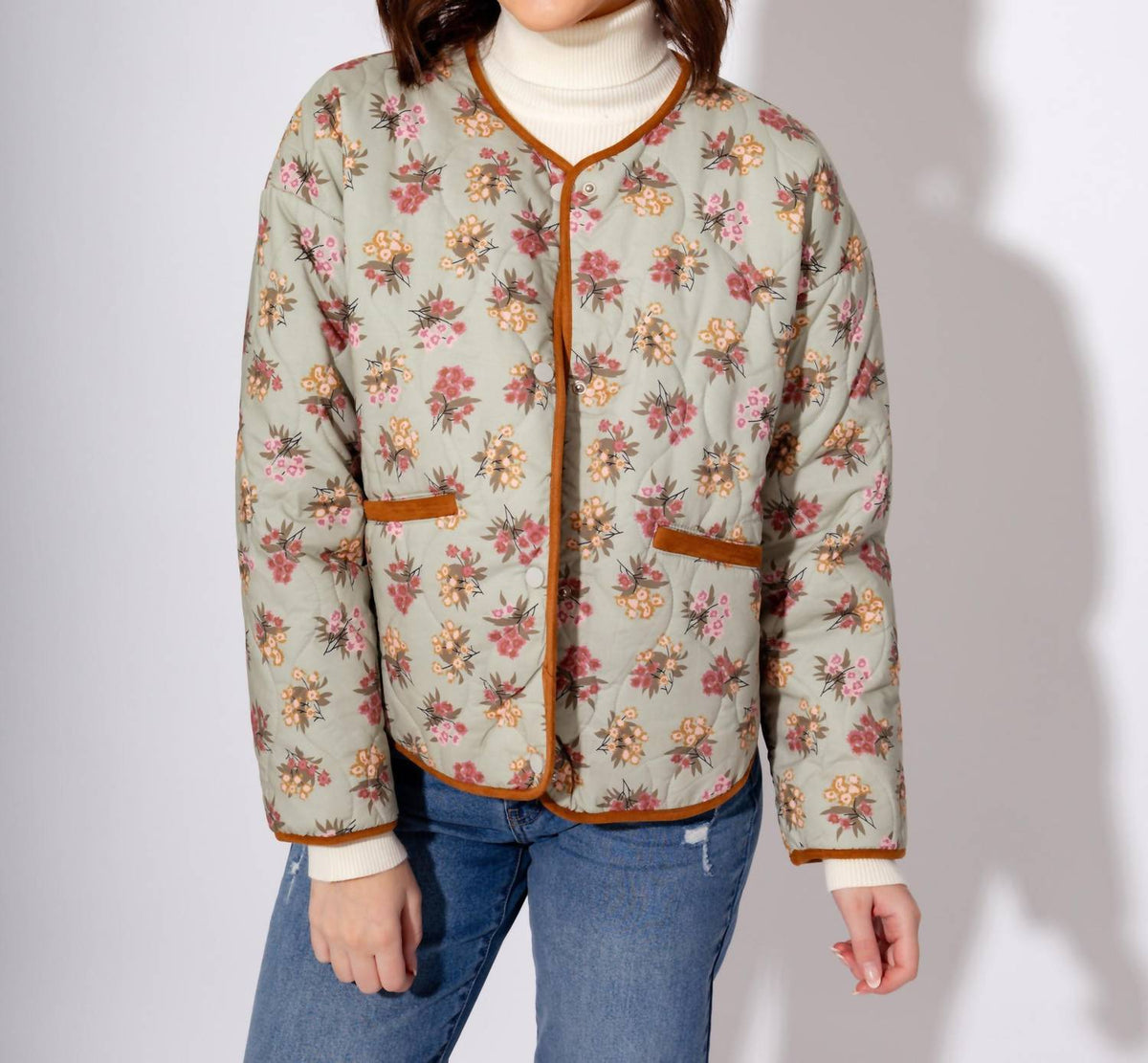 Thml - Floral Quilted Jacket