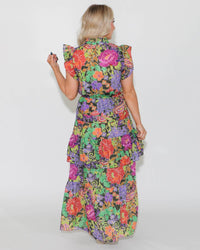 Thml - Floral Tiered Maxi Dress - clothing - dresses - floral
