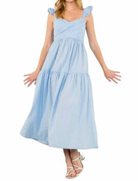 Thml - Flutter Sleeve Maxi Dress