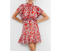 Thml - Flutter Sleeve Print Dress