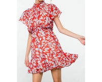 Thml - Flutter Sleeve Print Dress