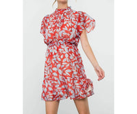 Thml - Flutter Sleeve Print Dress