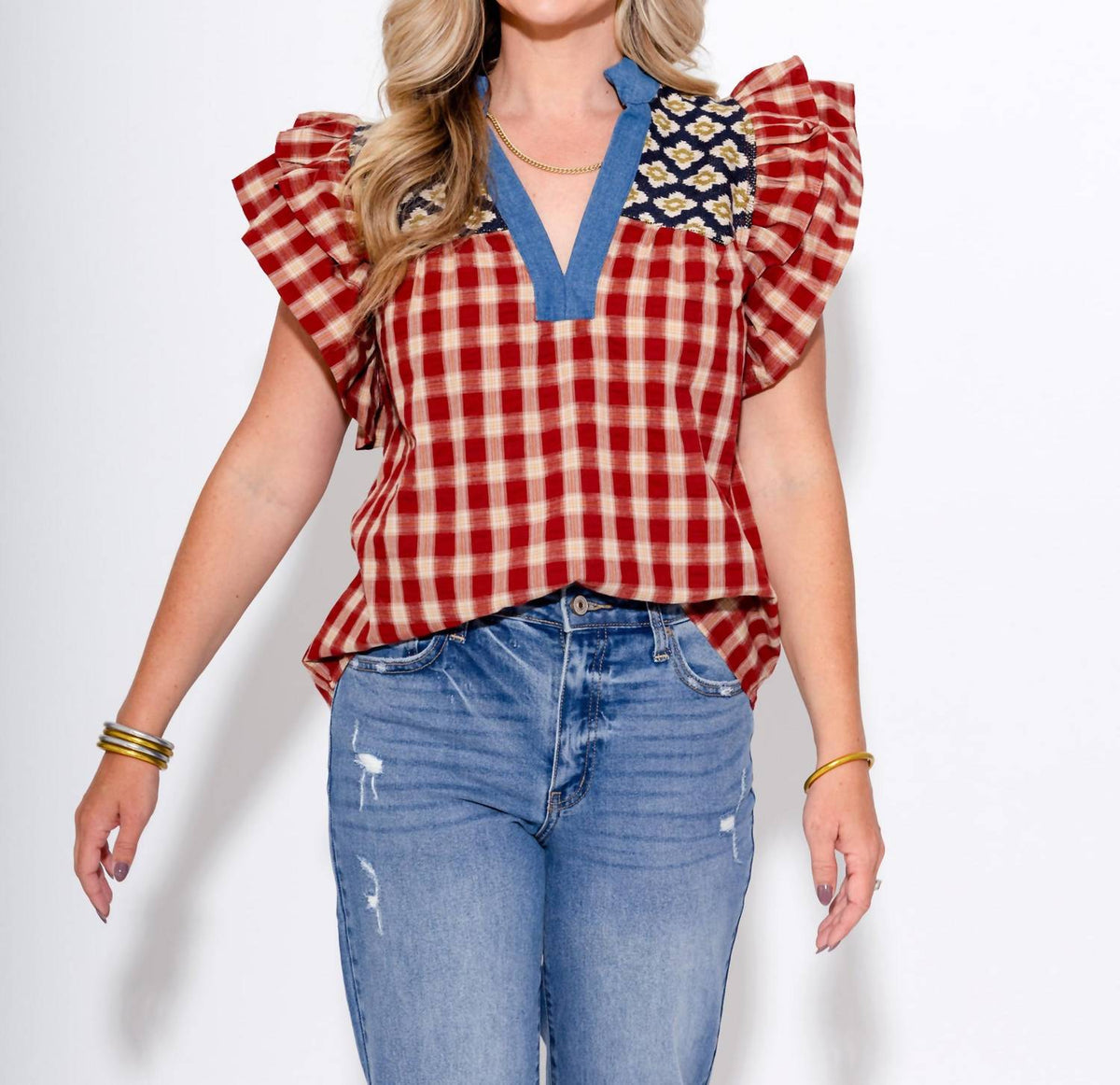 Thml - Flutter Sleeve Top