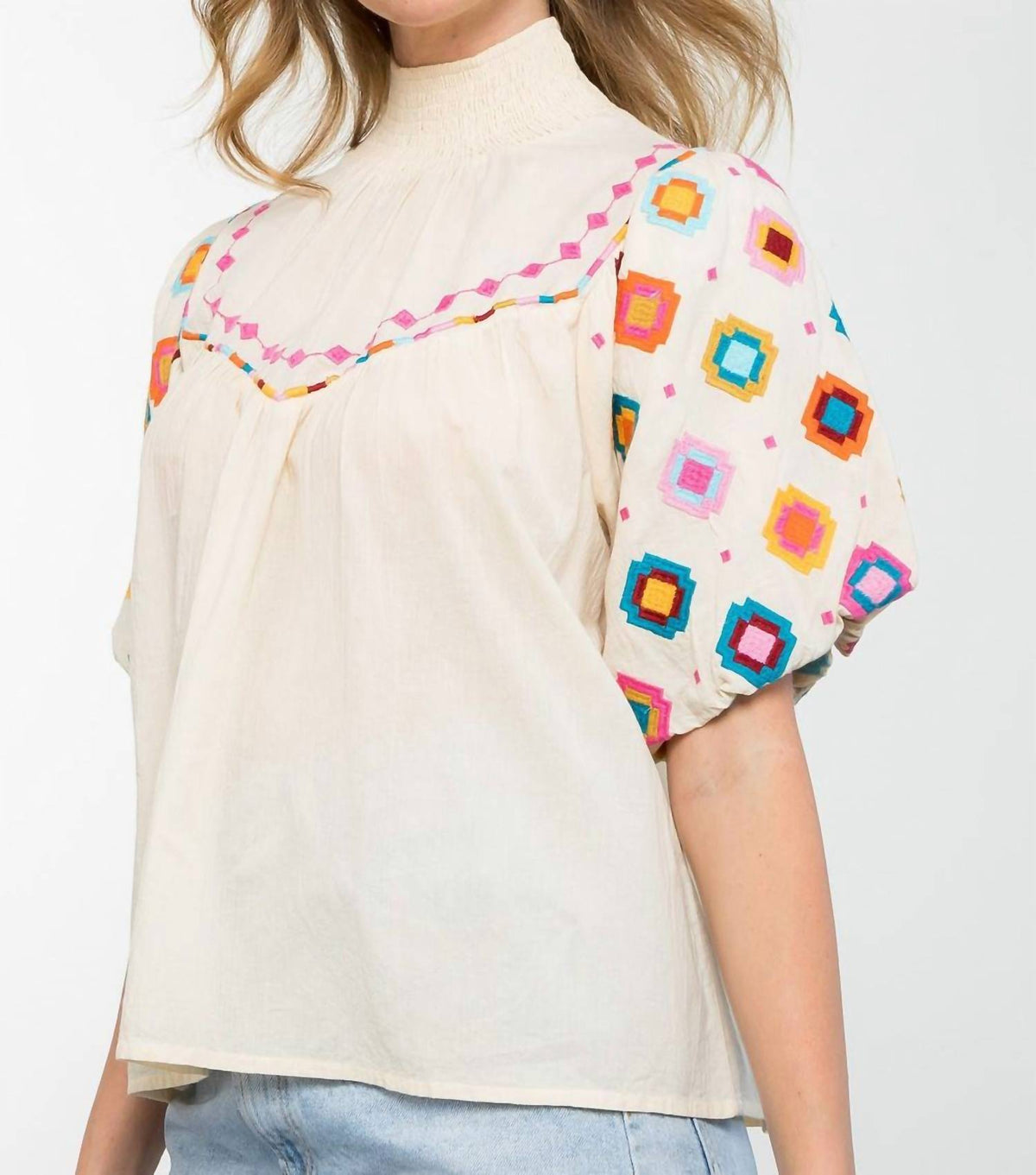 Thml - G.o.a.t. Embroidered Top