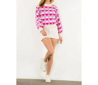 Thml - Geometric Pattern Sweater