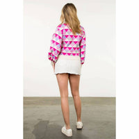 Thml - Geometric Pattern Sweater